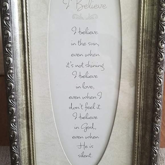 Beautiful inspirational framed  quote - Picture 2 of 5